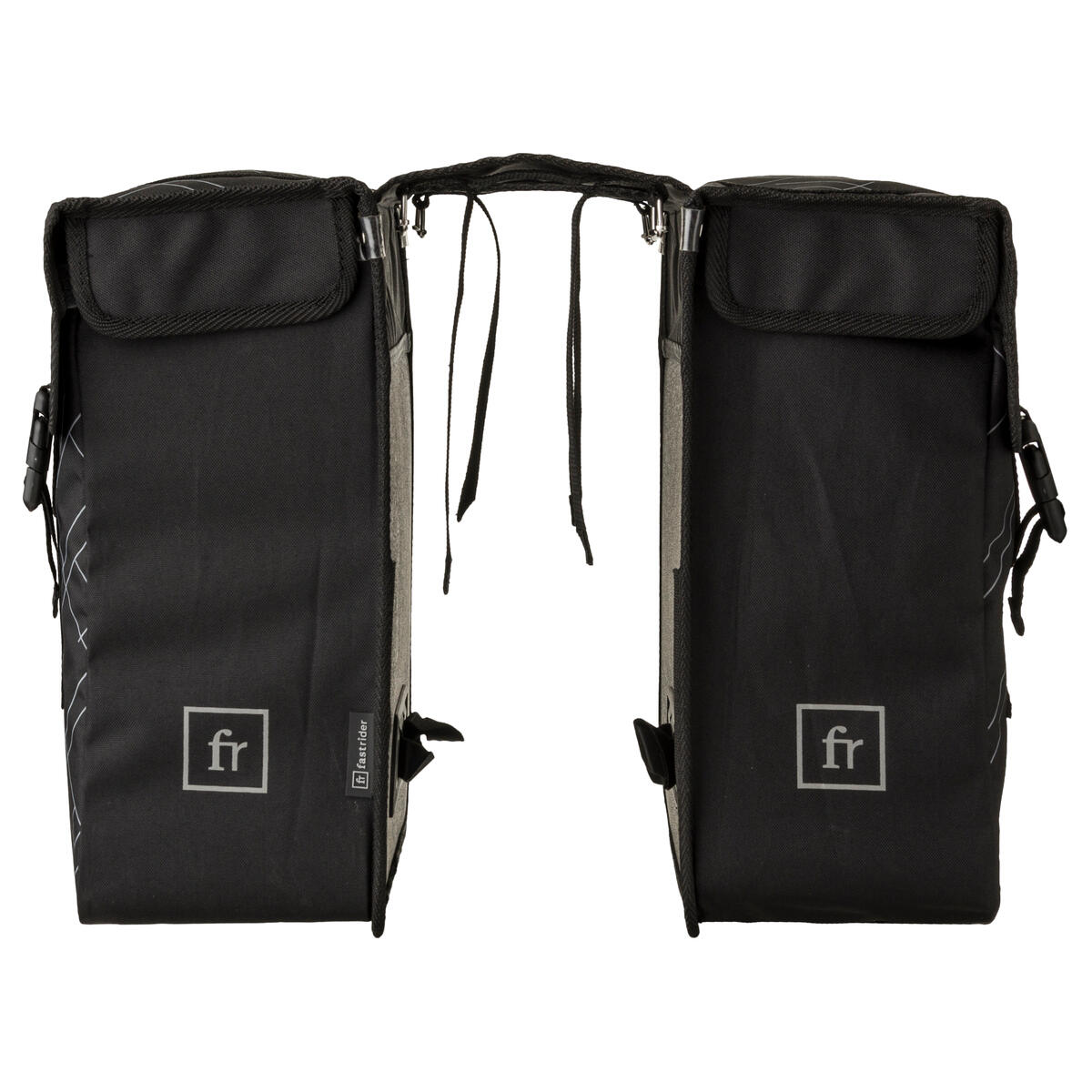 Dex Doppelte Fahrradtasche Basics Schwarz 2/7