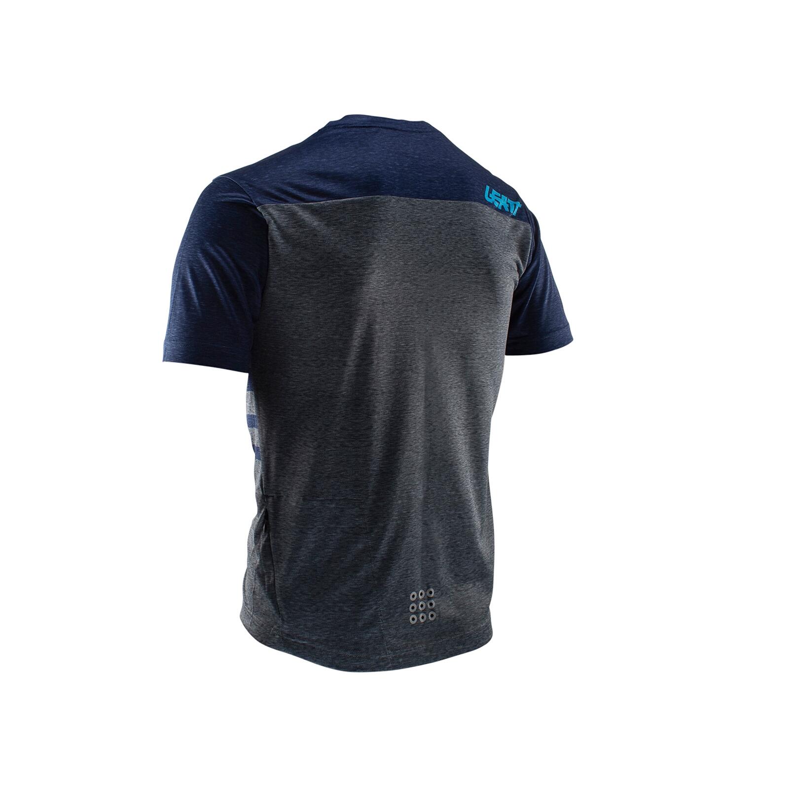 Leatt DBX 1.0 Jersey Short Sleeve 2020 Ink XS 2/2