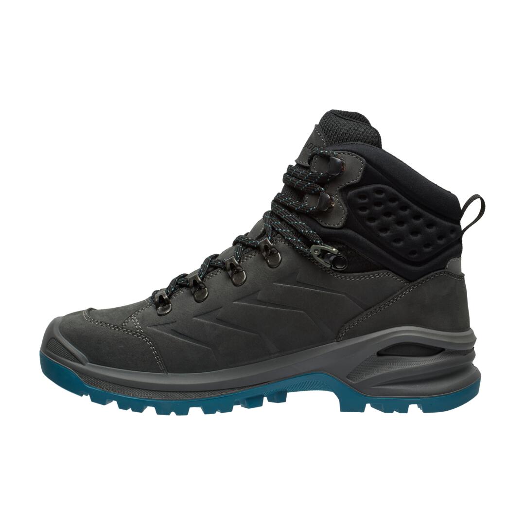 Terrain Mid Wandelschoen Dames waterdichte mid wandelschoenen Anthracite 3/4