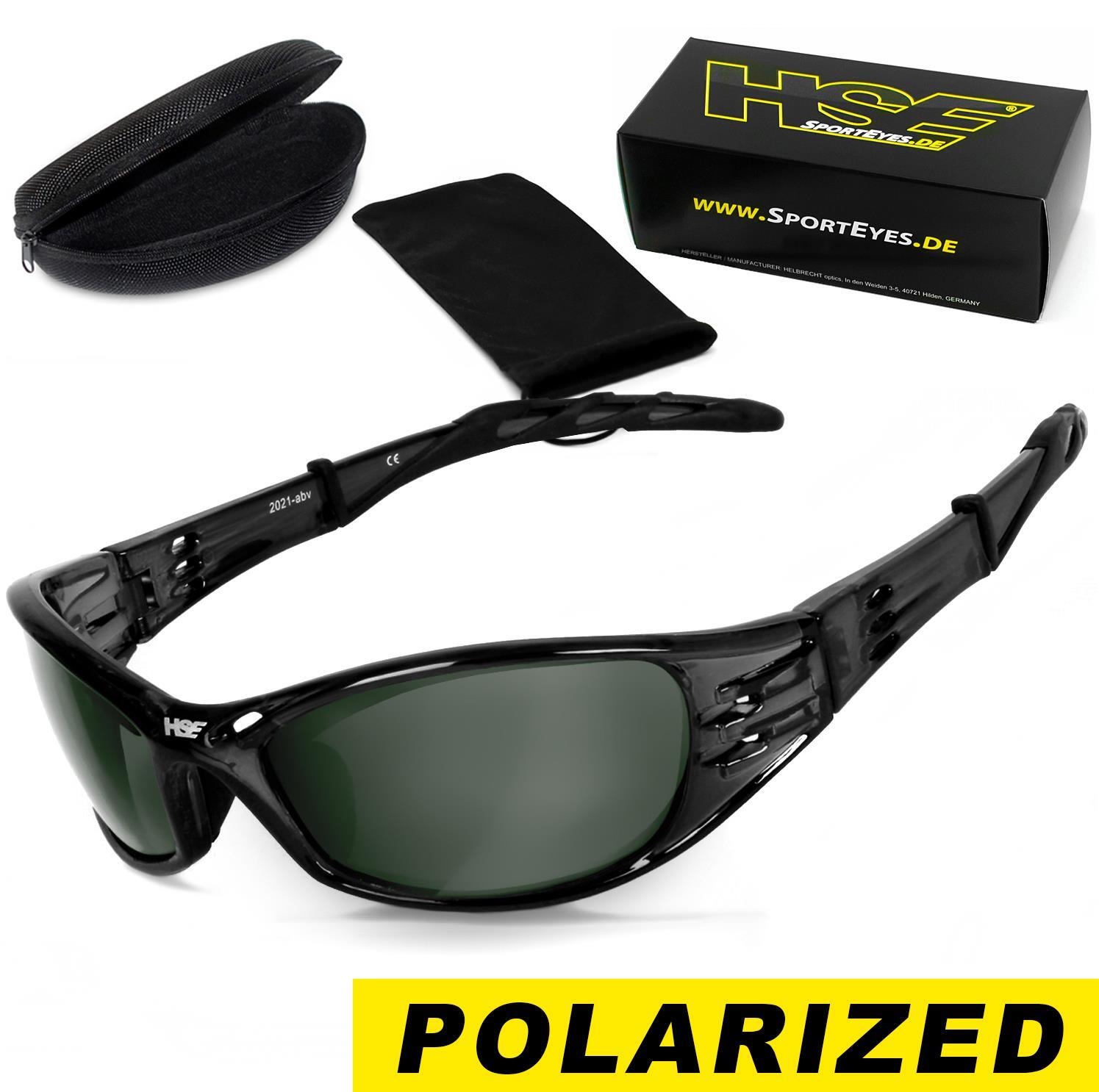 HSE - SPORTEYES Sportbrille | STREET KING 2  | grau | polarisierte Gläser | beschlagfrei