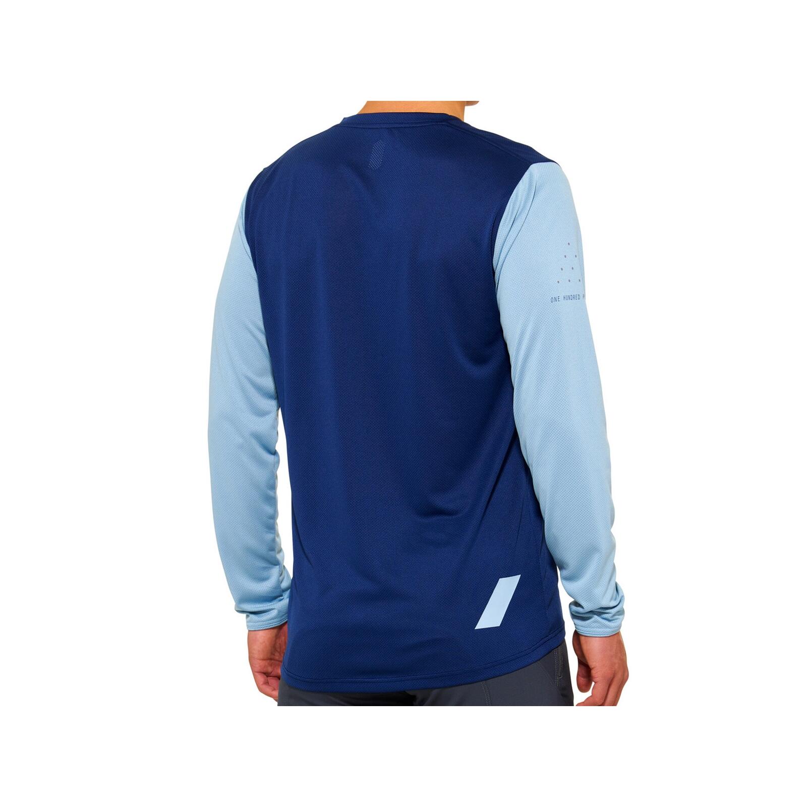 100% Ridecamp Long Sleeve JerseyNavy/Slate M 2/2