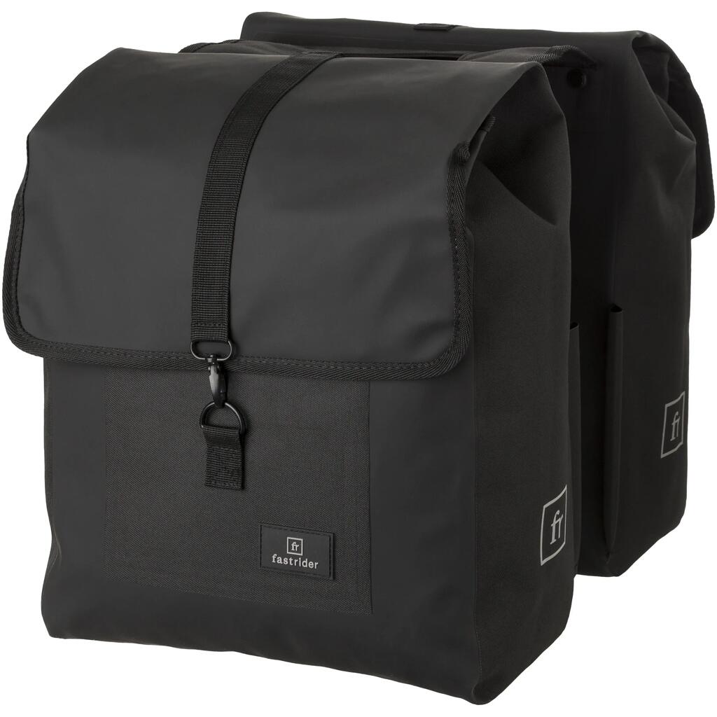 Fastrider JAXX DOUBLE BIKE BAG TREND BLACK WATERPROOF
