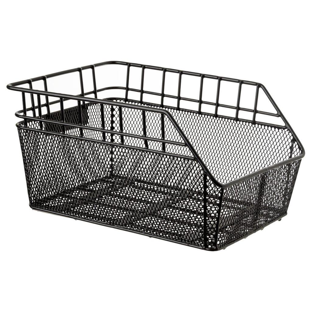 Fastrider OLAV BASKET REAR CARRIER SMALL BLACK NON-DETACHABLE
