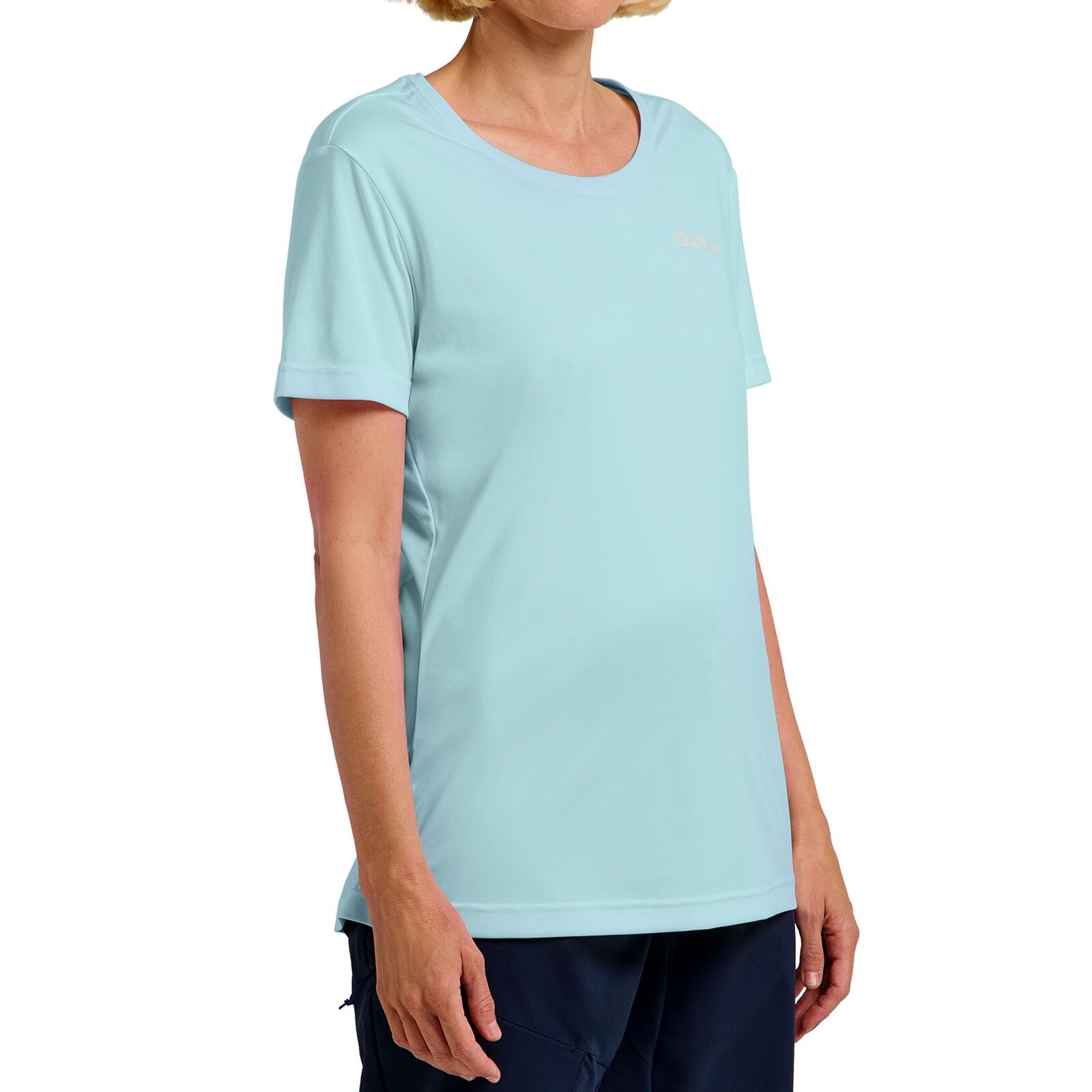 Jack Wolfskin Tech T-Shirt-Ice Blue 2/6