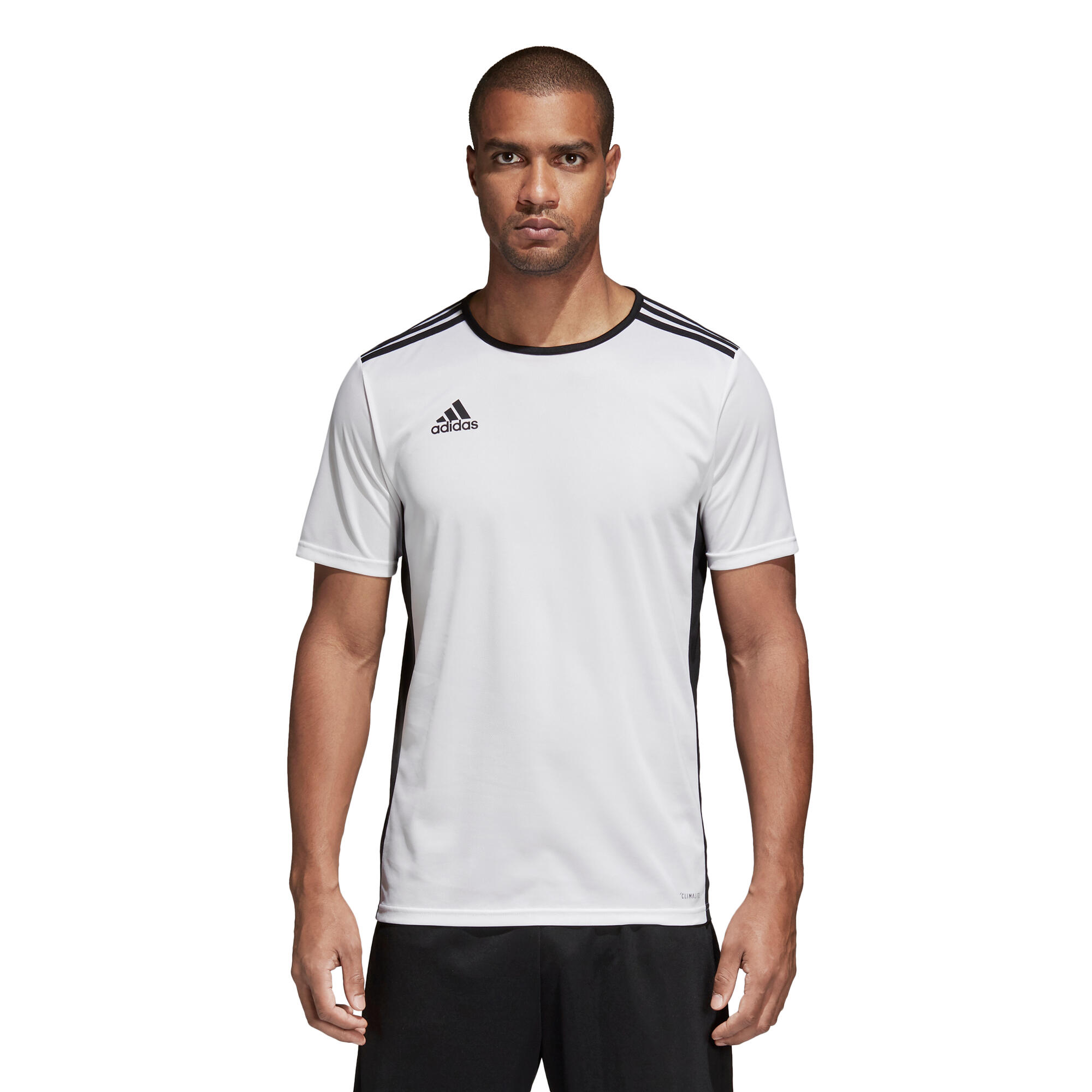 T-shirt da calcio uomo adidas bianco 3/7