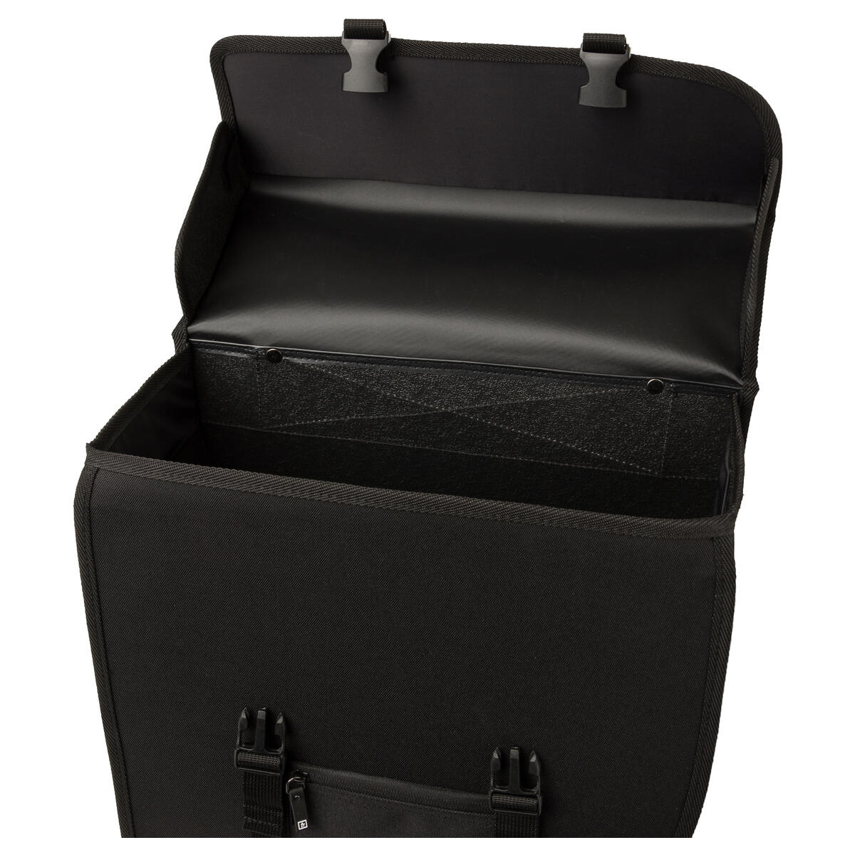 Bodyl Hybrid Doppel-Fahrradtasche Basics Medium Schwarz 3/7