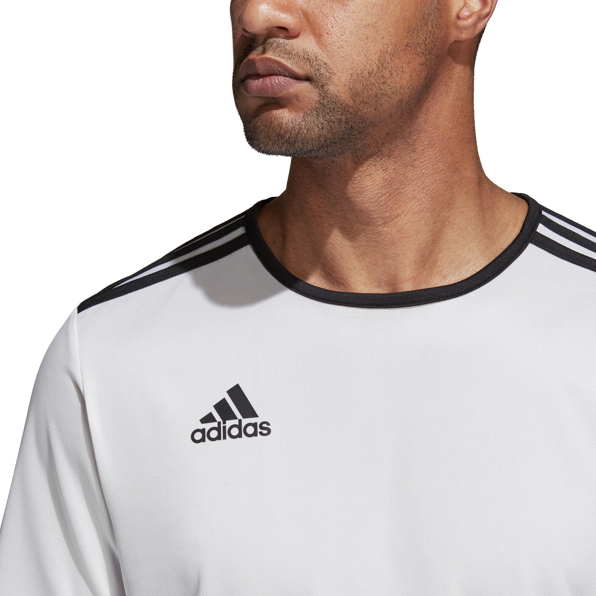 T-shirt da calcio uomo adidas bianco 5/7