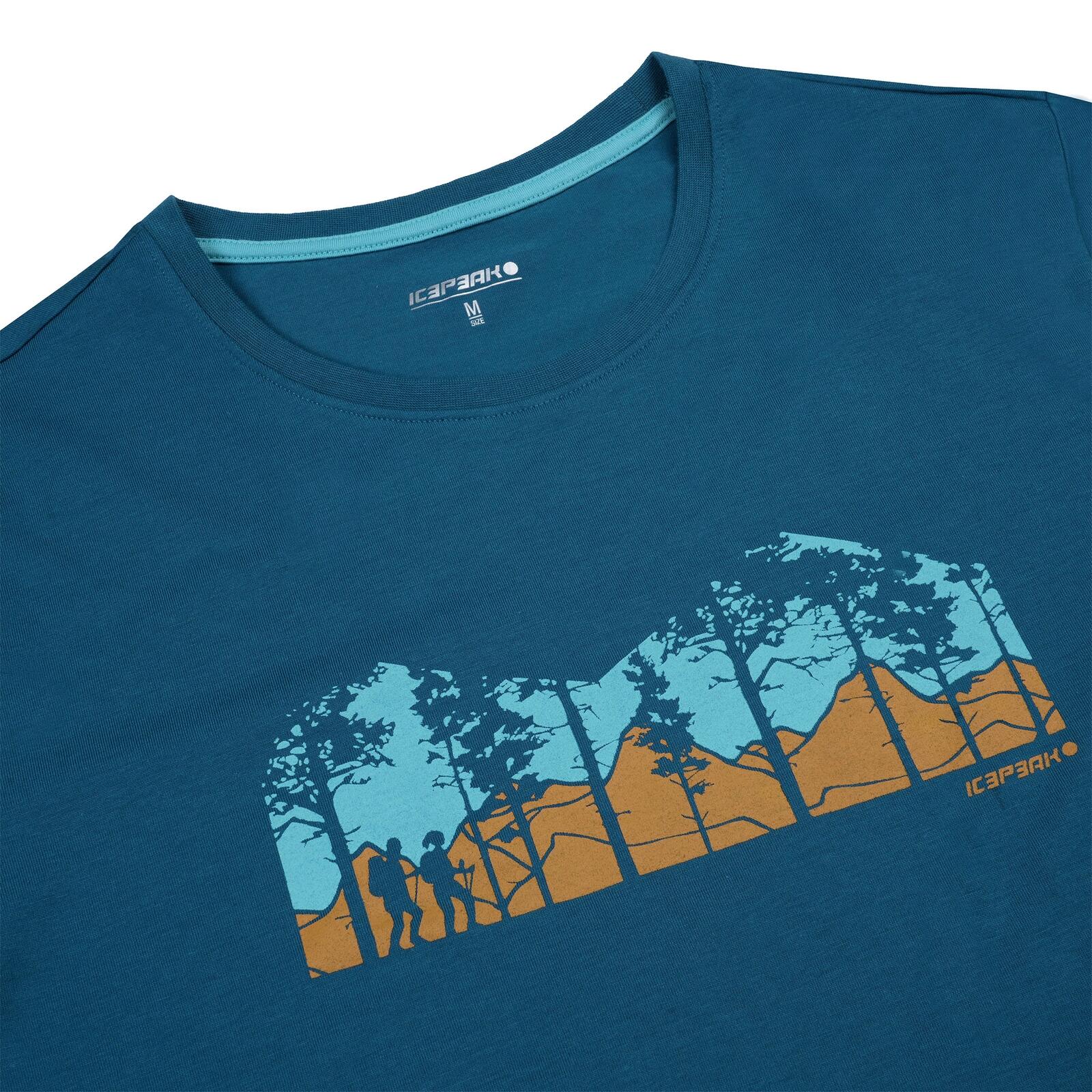 T-Shirt Funktionsshirt weich leicht schnelltrocknend Herren - Beeville 3/4