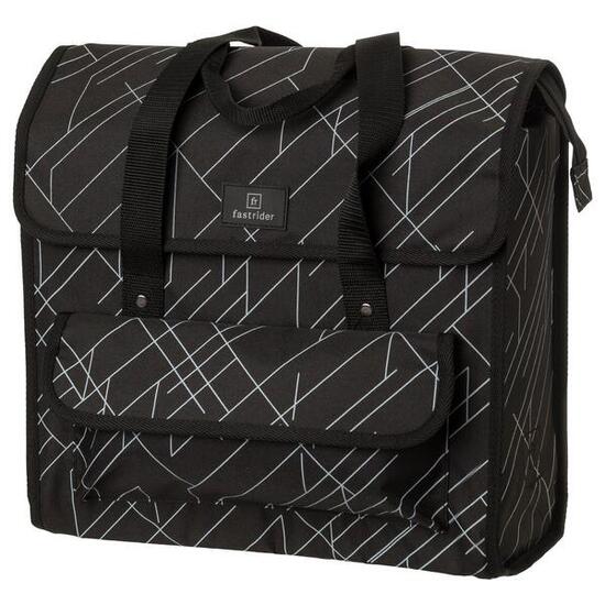 Torba rowerowa Shopper 23 l wodoodporna odblaskowa do e-bike