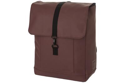 Jaxx ii enkele fietstas/rugzak trend mahogany brown click'ngo