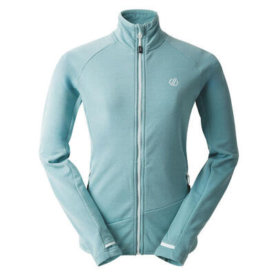 Dames emerging core stretch basislaag top (zwart)