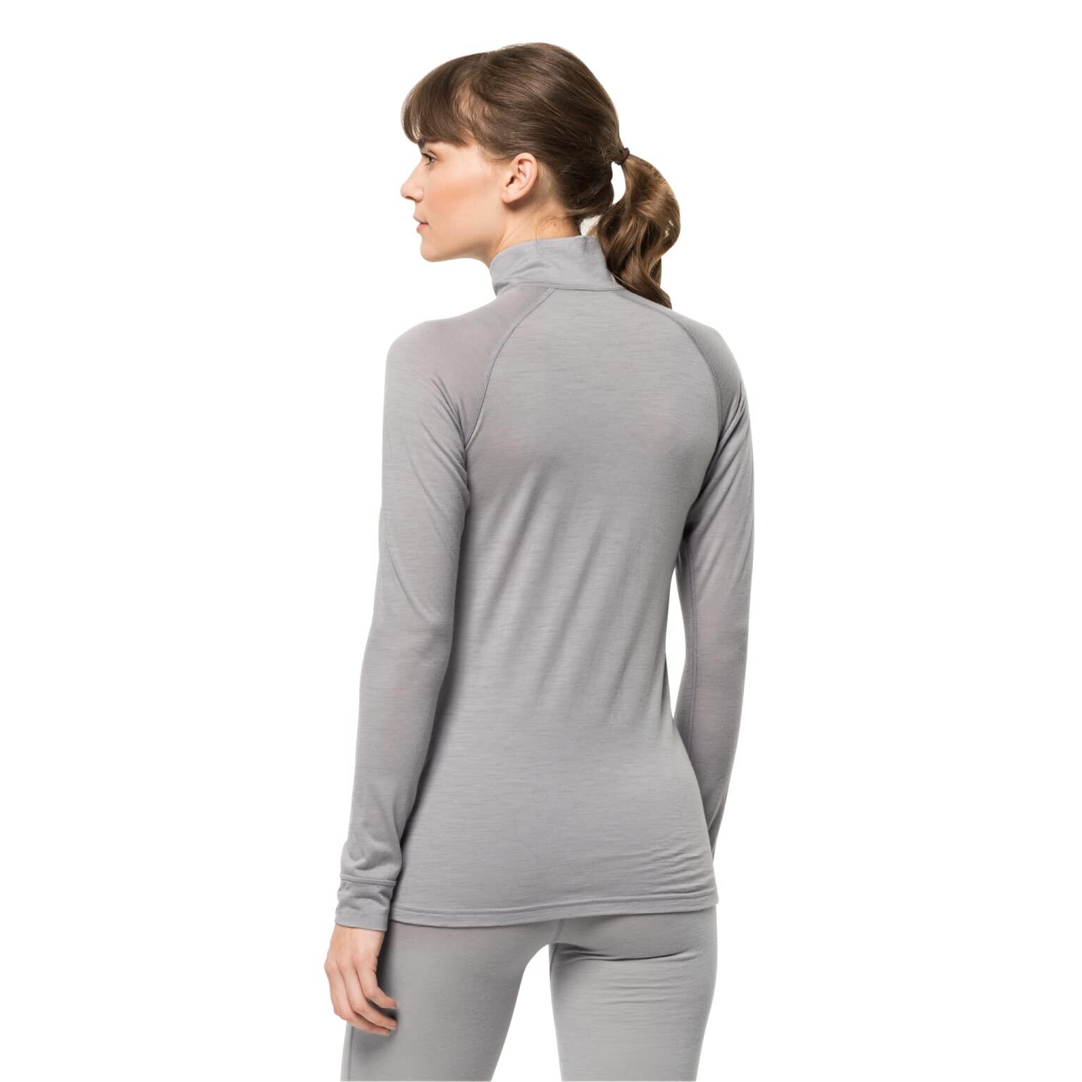 Jack Wolfskin Alpspitze Felpa Grigio Melange XS 4/6