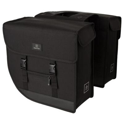 Bodyl hybride dubbele fietstas basics medium zwart