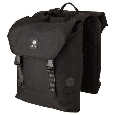 Dwr dubbele fietstas urban black
