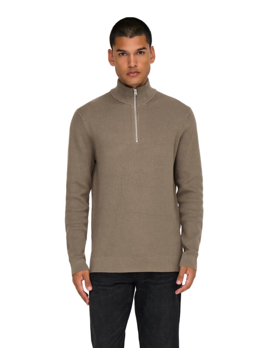 Chandail pour hommes Taupe du désert 3/4