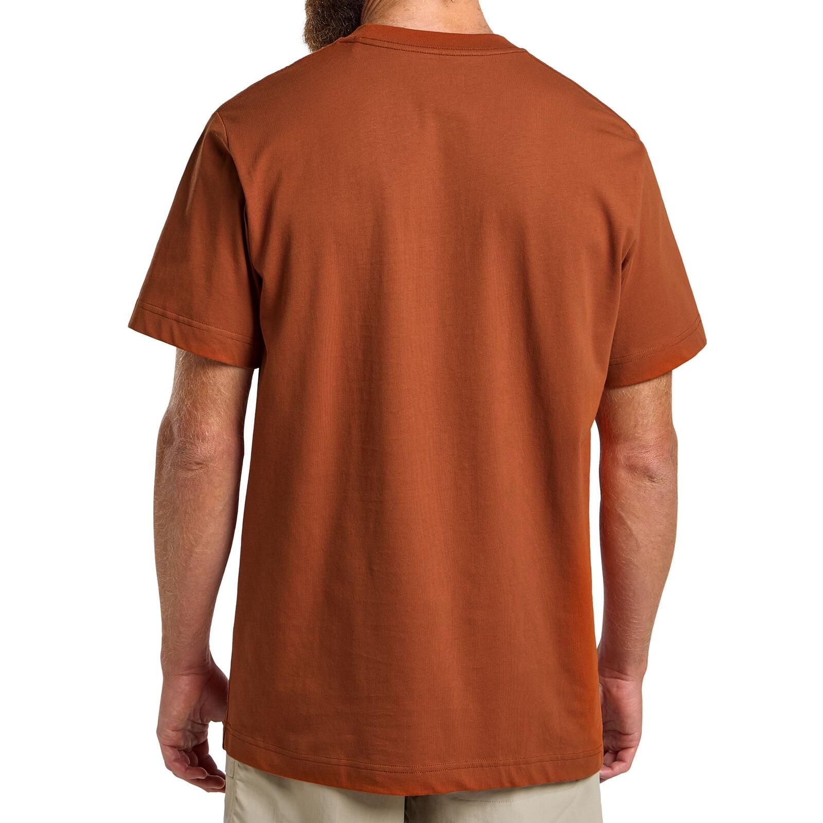 JACK WOLFSKIN Koszulka męska Brand T M burnt orange-M 3/7