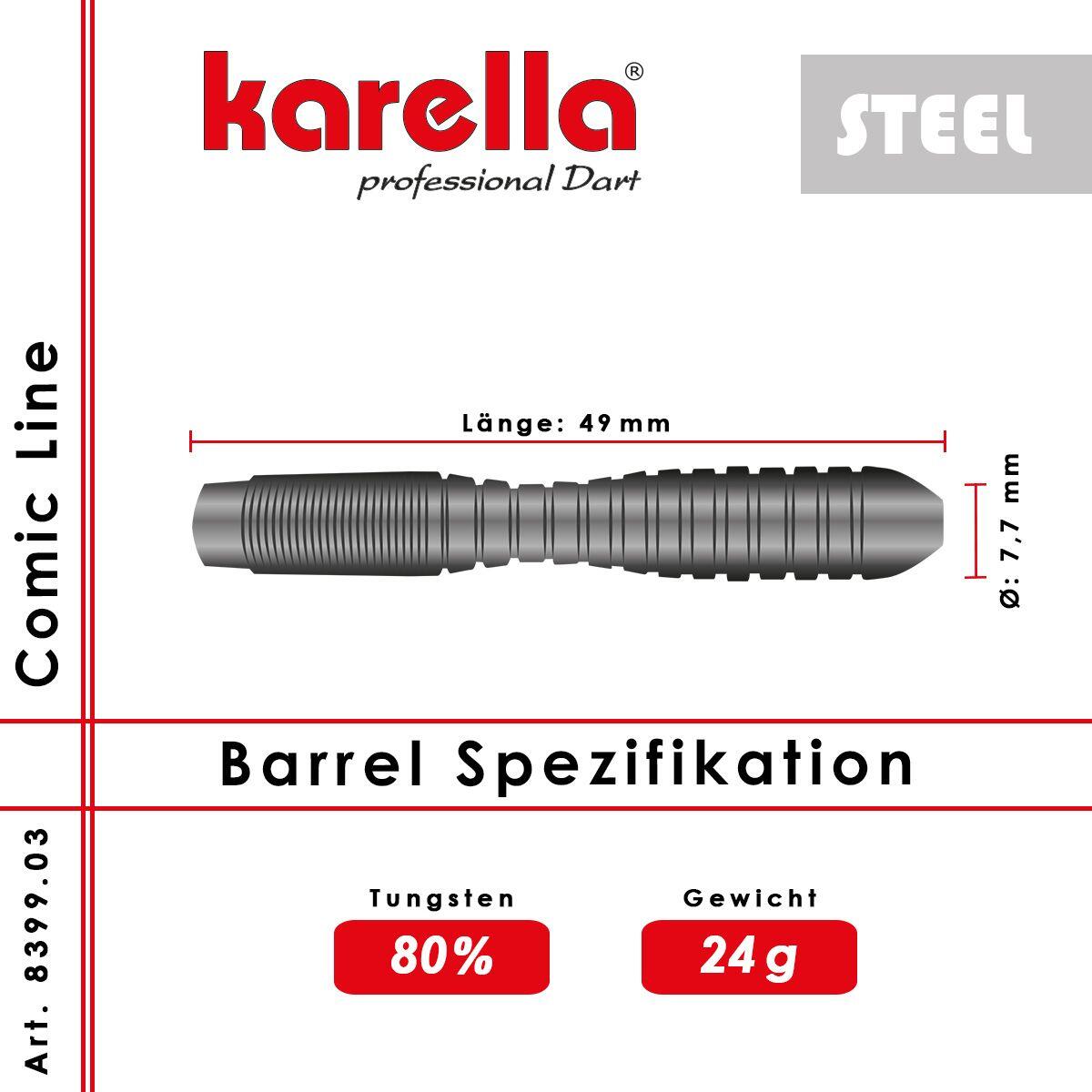 Karella - Steeldart - Comic Line CL-3 24 gr. 3/5