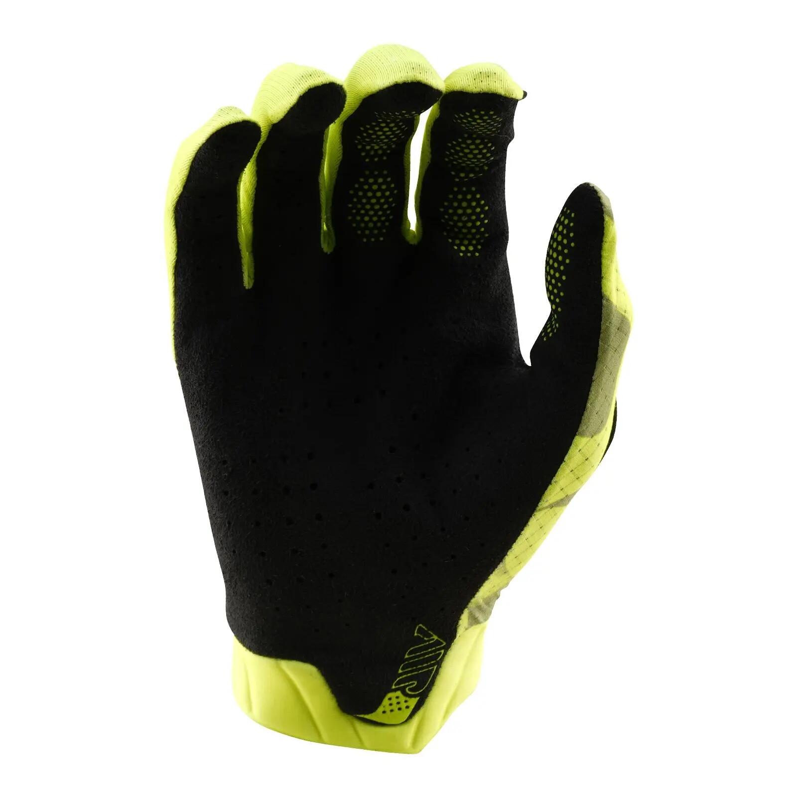 Troy Lee Designs Air Handschuh, Blotted, flo yellow, L 2/2