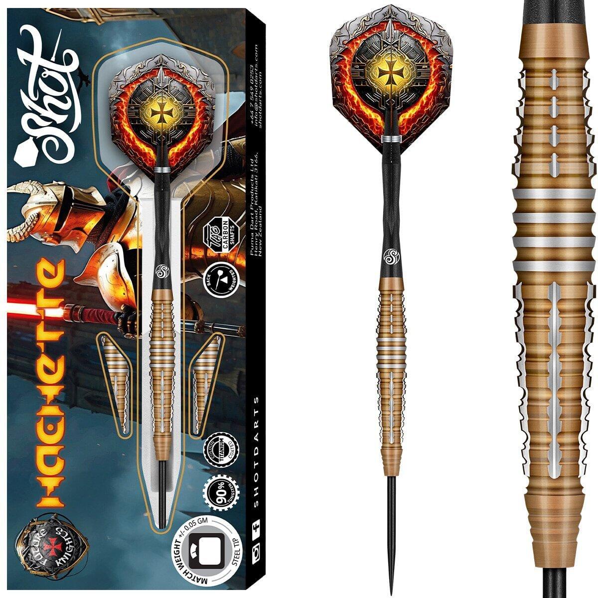 Shot Future Knights Hachette 90 % Steeldarts 23gr. 3/3