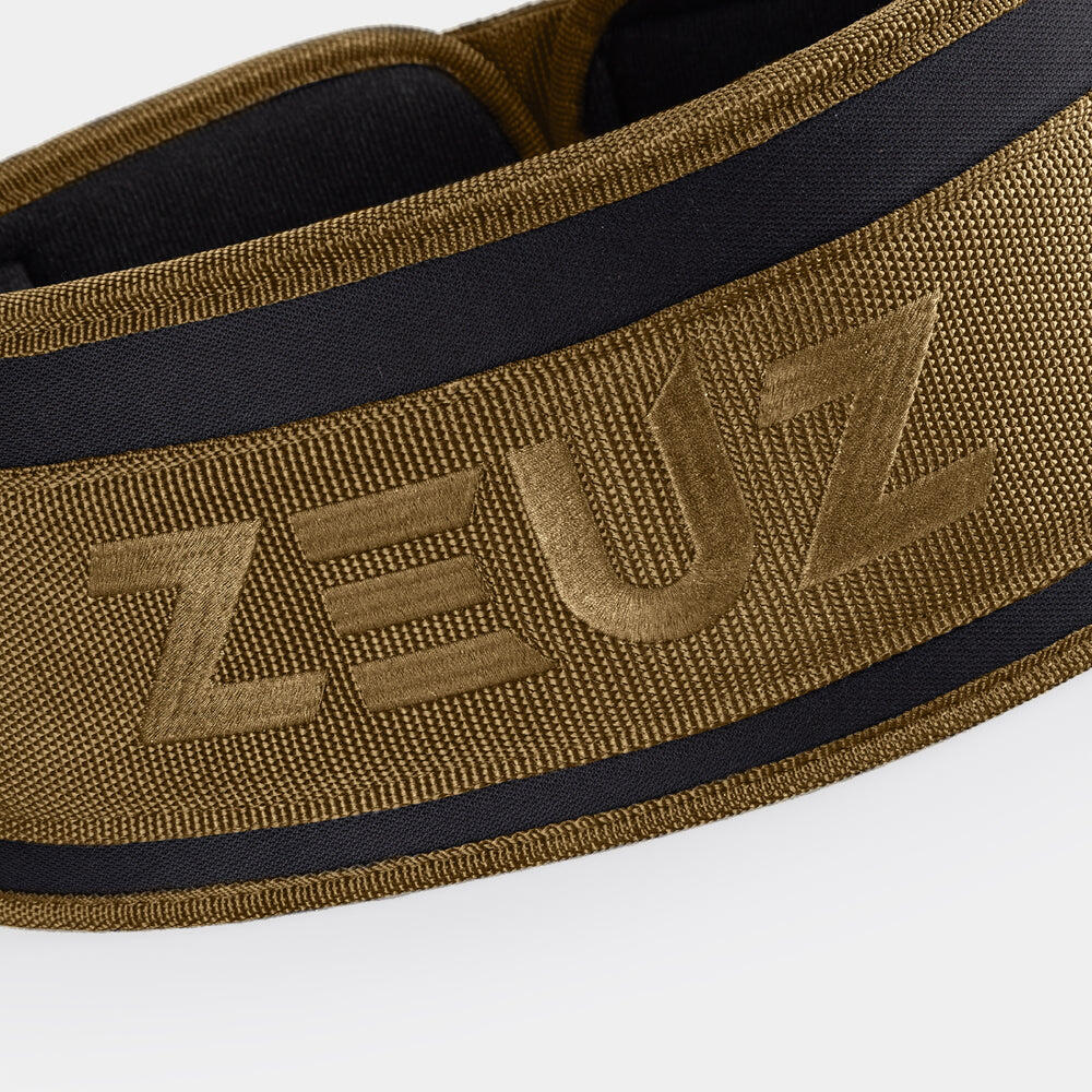 Ceinture d'haltérophilie ZEUZ – Haltérophilie – Beige – Taille XS 4/4