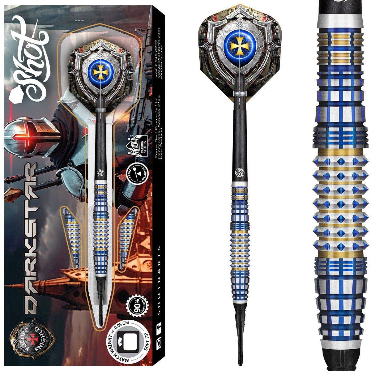 Shot Softtip Future Knights Darkstar 90% Softdarts 3/3