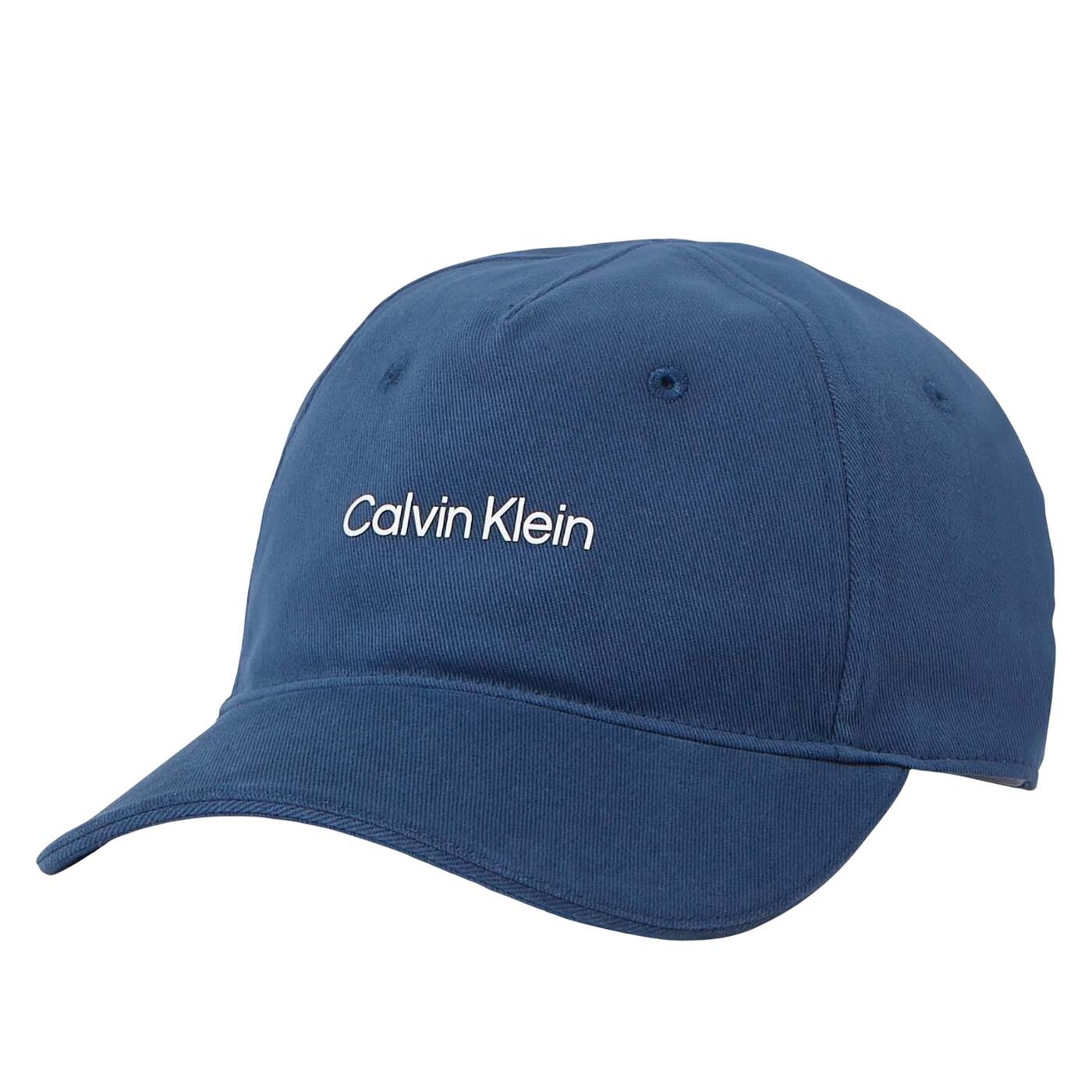 CALVIN KLEIN Unisex Adult Logo Twill Cap (Blue)