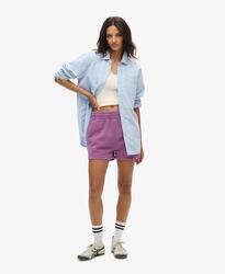 Short en molleton lavé vintage