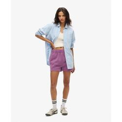 Short en molleton lavé vintage