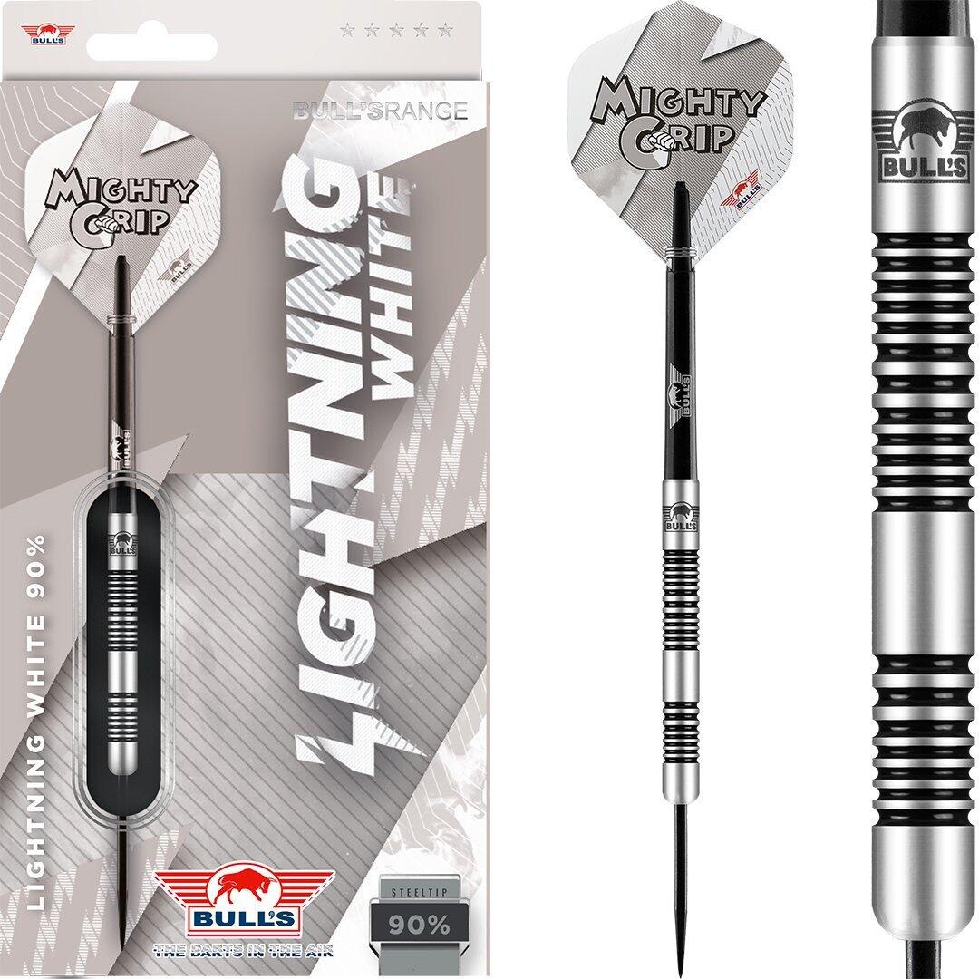 Bull's Lightning White 90% Steeldarts 21g 2/2
