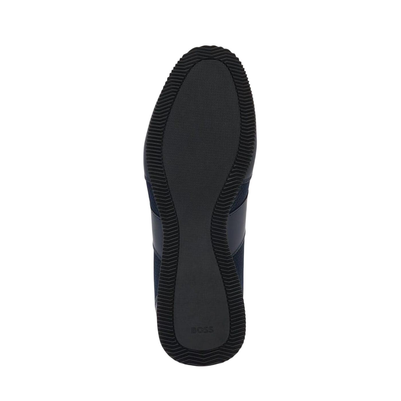 Mens Rusham Trainers (Navy) 4/5