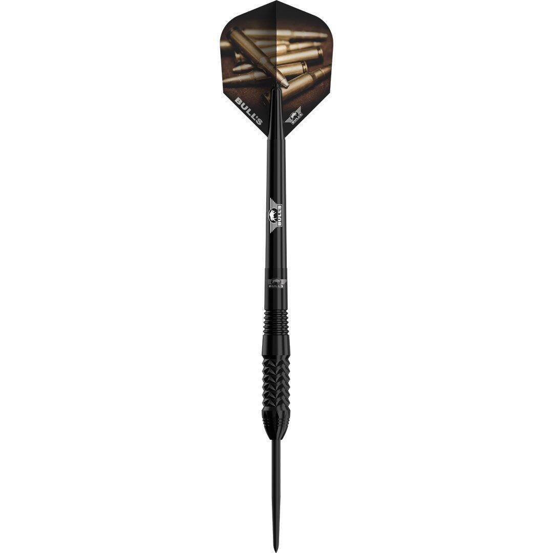 Bulls Caliber Black 90% Wolfram Steeldarts 22 Gramm Dartpfeil 2/2