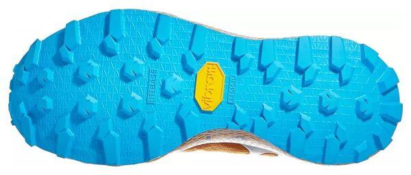 Trailrunningschuhe Under Armour HOVR Machina Off Road Orange Blau 3/4