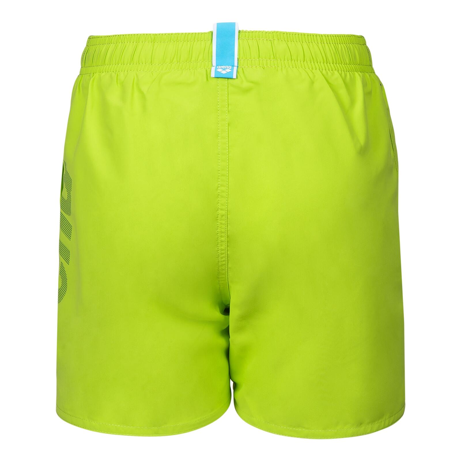 Badehose leicht schnelltrocknend Jungen - Fundamentals Arena Logo JR Boxer R 2/7
