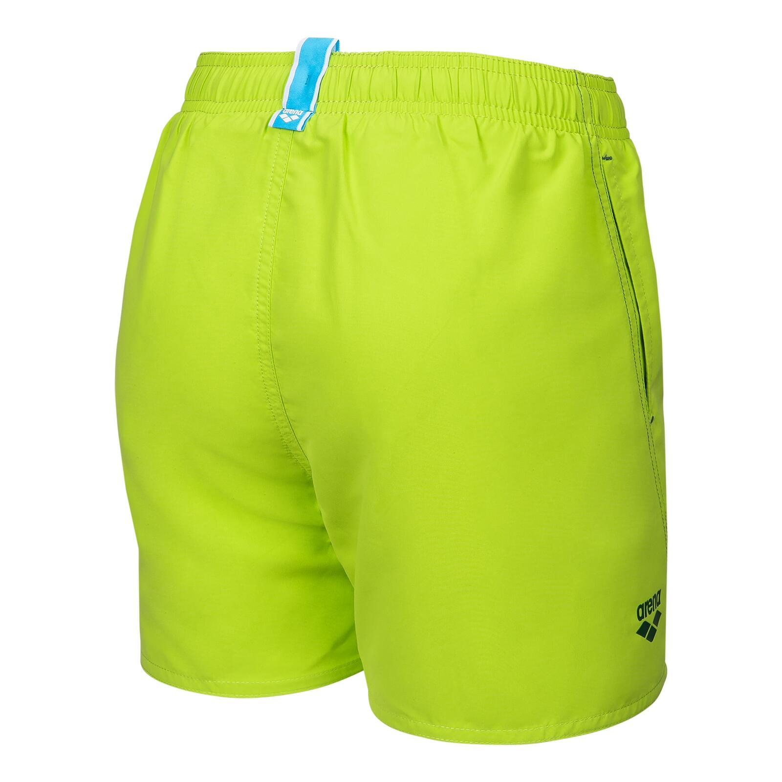 Badehose leicht schnelltrocknend Jungen - Fundamentals Arena Logo JR Boxer R 3/7