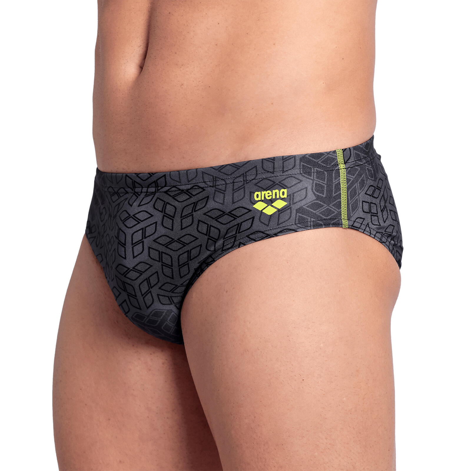 Short de bain homme Arena Camo Kikko Swim Briefs Noir Multi 4/5