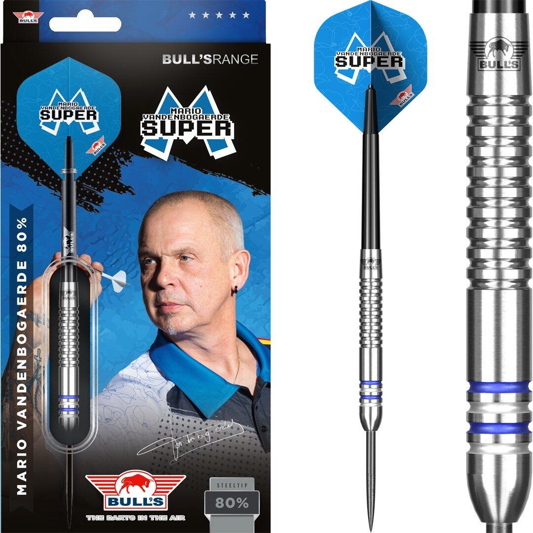 Bull's Mario Vandenbogaerde 80% E2 Steeldarts 22g 2/7