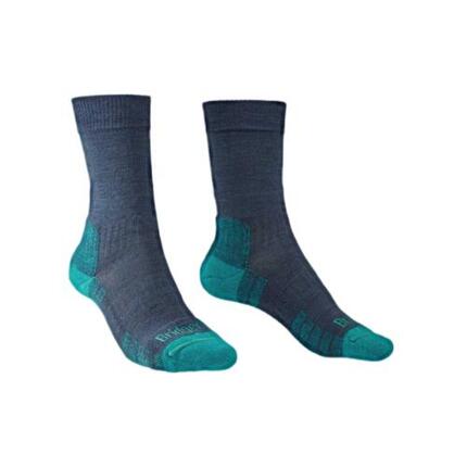 Lightweight Merino Performance Wandelsokken Dames wollen sokken Denim