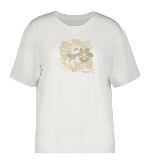 Malibu T-Shirt Dames Korte mouw Optic White