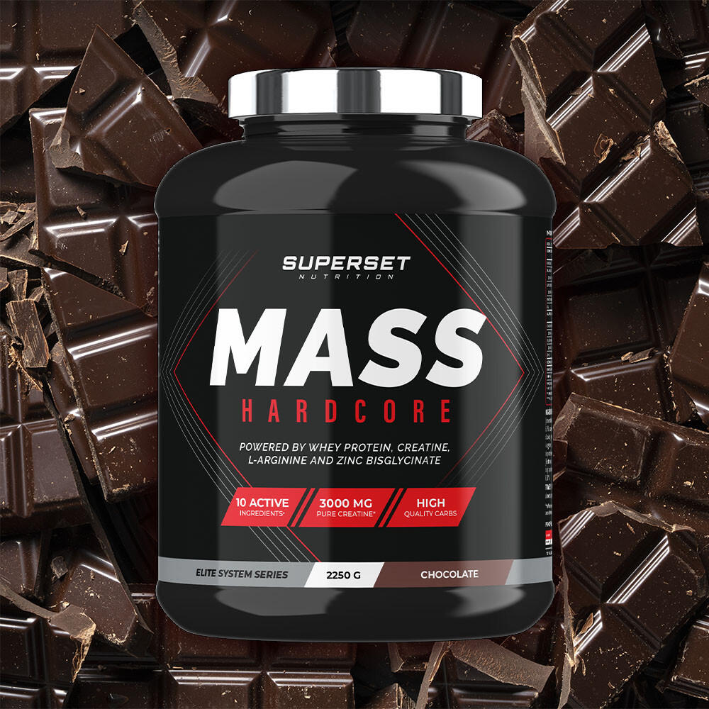 Gainers | Mass Hardcore (2,25kg) | Chocolat 2/5