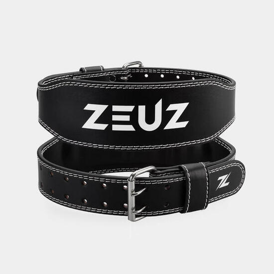 Ceinture de musculation ZEUZ pour le Functional Fitness – Noire – Taille L