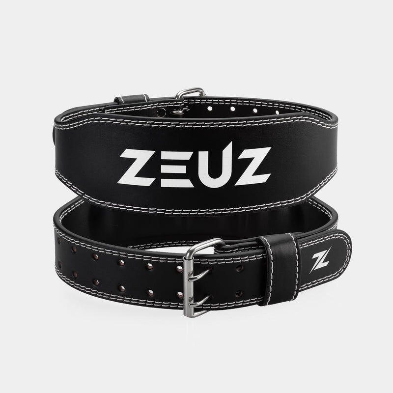 Zeuz - Ceinture De Levage Zeuz – Ceinture Ajustable Pour Powerlifting (s–xl) - Ceinture Lombaire - Noir - 38 S - Decathlon