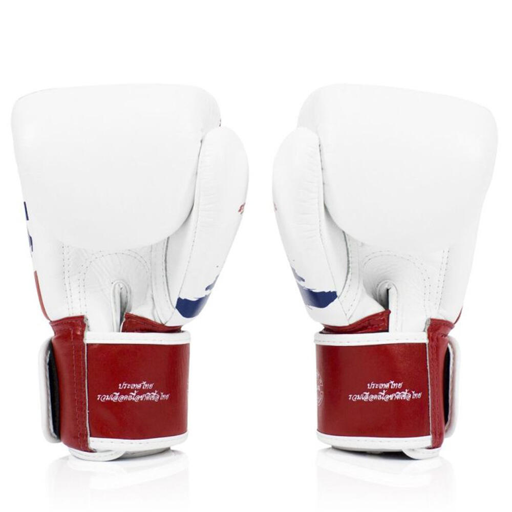 Fairtex Leder Boxhandschuhe Tight Fit - Thai Pride 10 Unzen 4/4