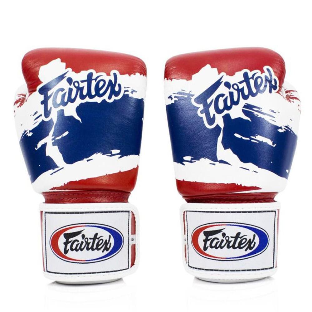 Fairtex Leder Boxhandschuhe Tight Fit - Thai Pride 10 Unzen 2/4