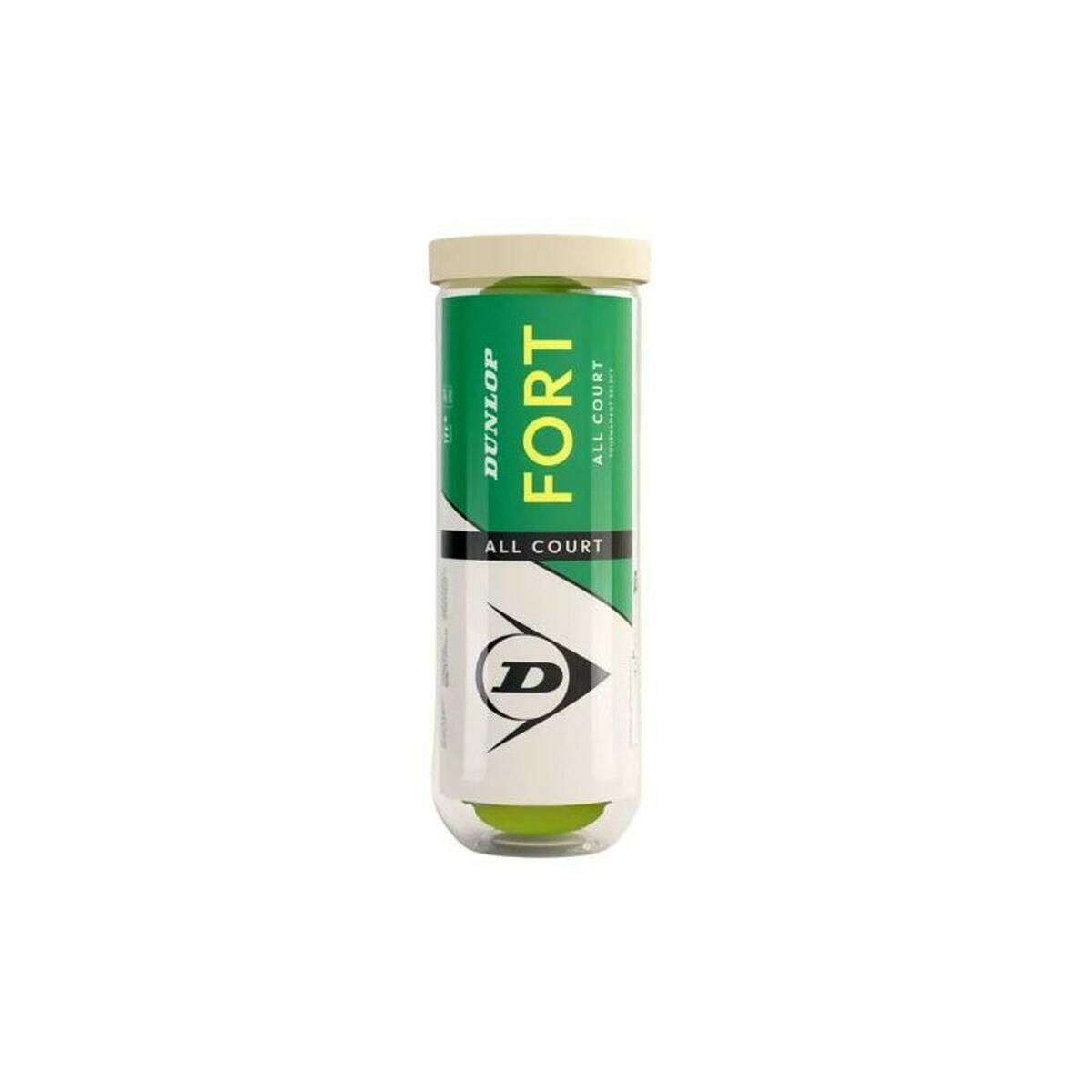 Bolas de ténis dunlop d tb fort all court ts 3 pet 601605 amarelo