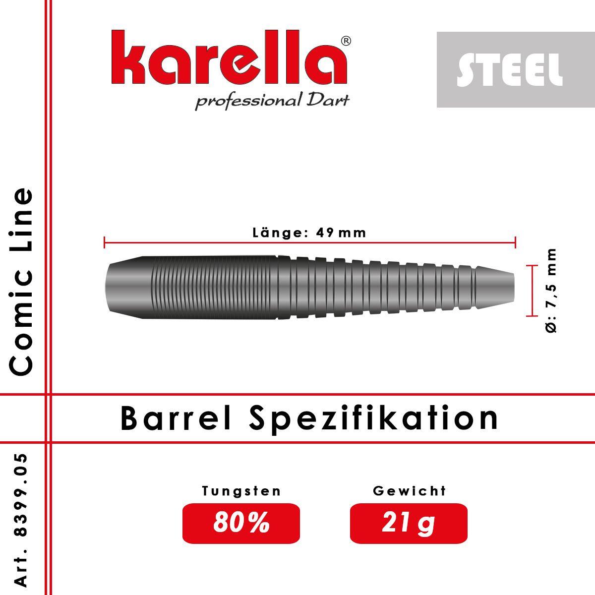 Karella - Steeldart - Comic Line CL-5 21 gr. 3/5