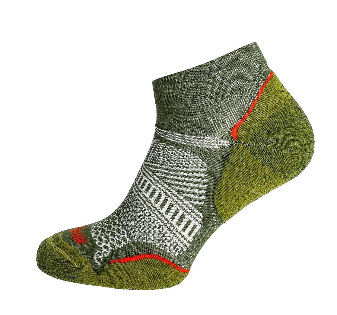 Chaussettes en laine pour hommes Vert 3/3