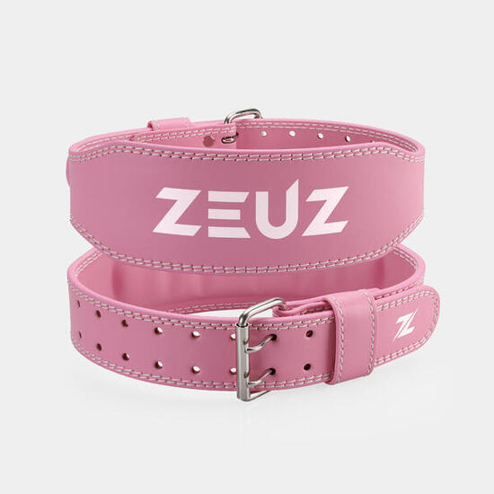 Ceinture de musculation ZEUZ pour le Functional Fitness – Rose – Taille S
