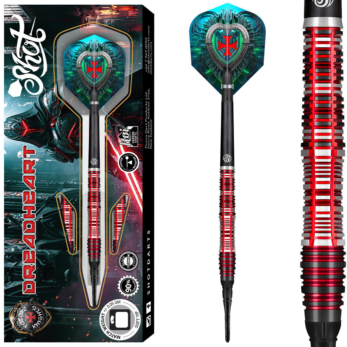 Shot Softtip Future Knights Dreadheart 90% 20 Gramm 3/6