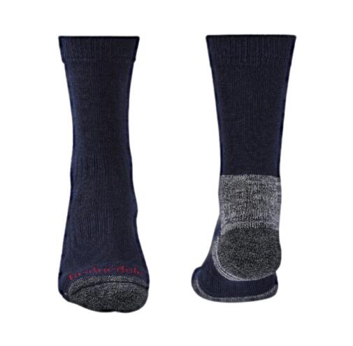 Lightweight Merino Performance Wandelsokken Heren wollen sokken Navy Grey 2/7
