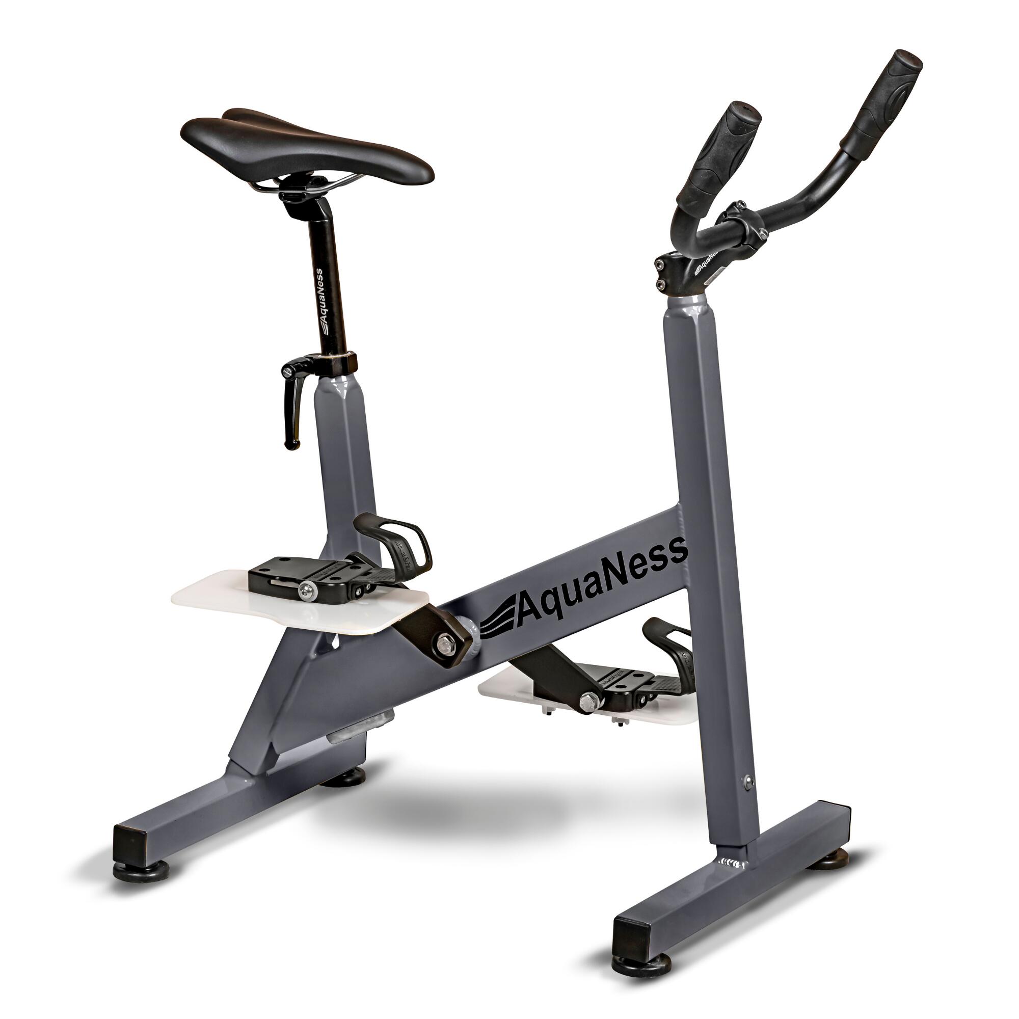 Aquaness - Aquaness K1 - Vélo De Piscine - Aquabike - Gris|marron - Taille Unique - Decathlon